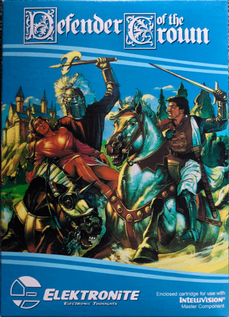 Defender of the Crown box art for Intellivision